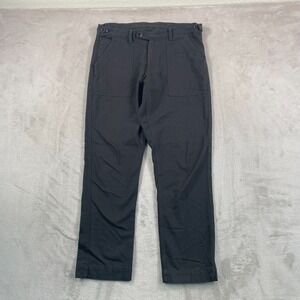 Corridor New York Trousers Pants Men 34x30 (Tag 31) Black Side Adjusters $295